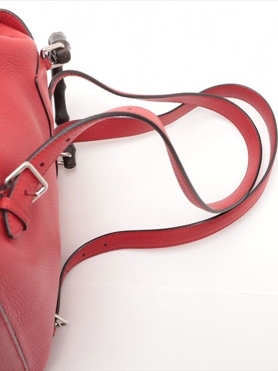 Gucci Backpack Bamboo Leather main image 4